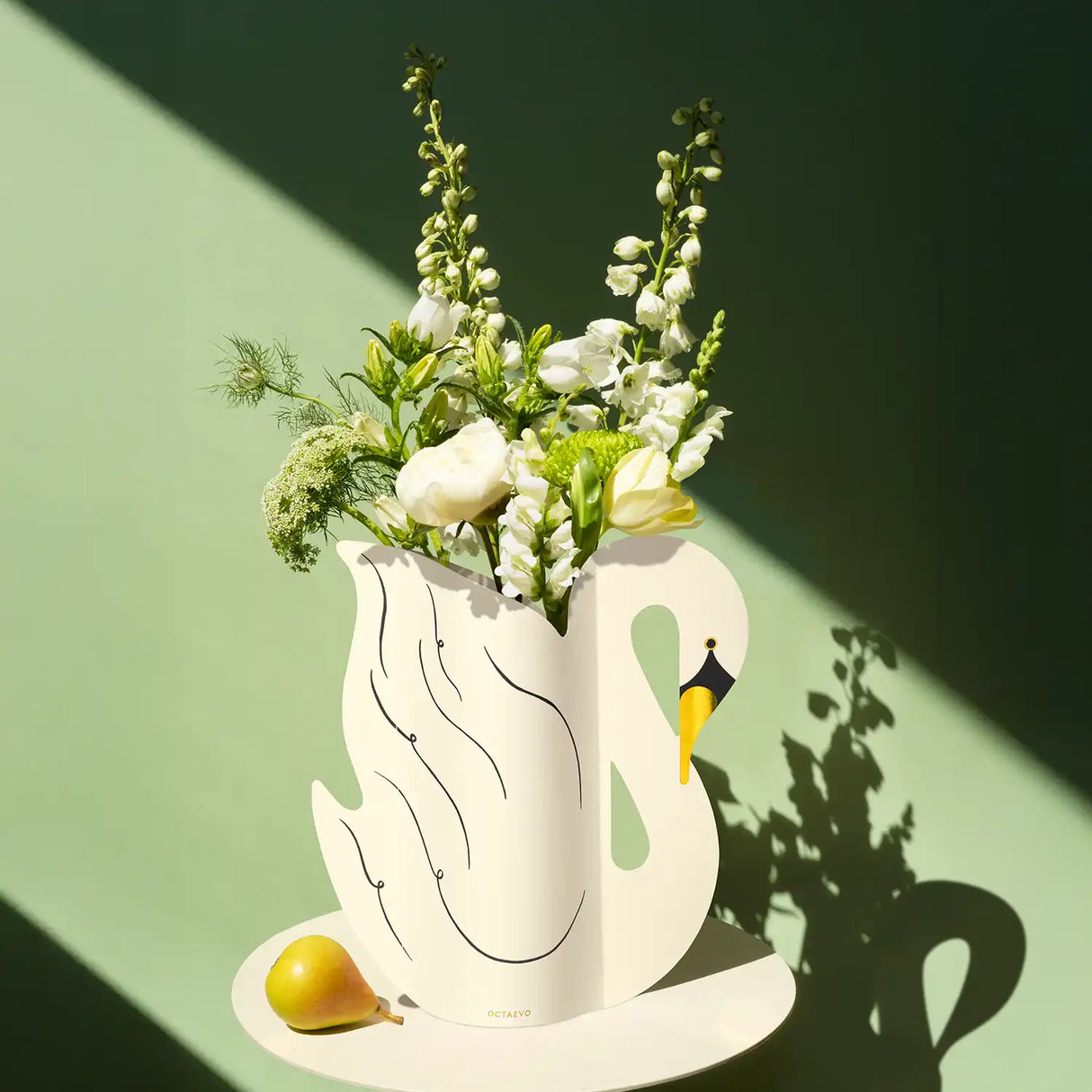 Octaevo Paper Vase Swan - Sumiye Co