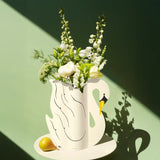 Octaevo Paper Vase Swan - Sumiye Co
