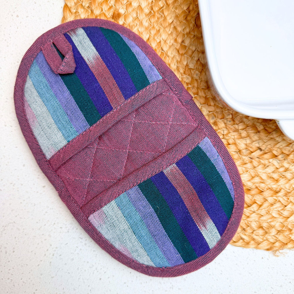 Double Ended Oval Pot Holder