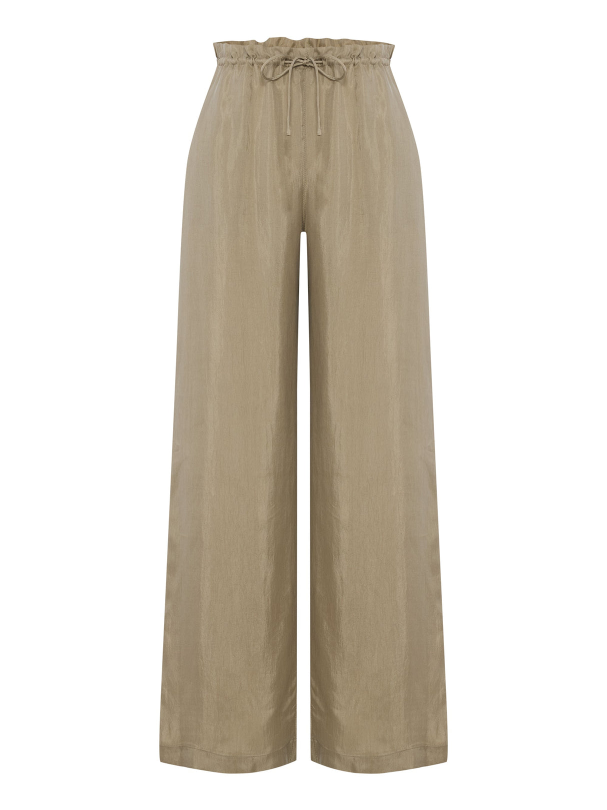 Lucid Flow Tie Pants - Khaki Green - Sumiye Co