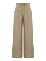 Lucid Flow Tie Pants - Khaki Green - Sumiye Co