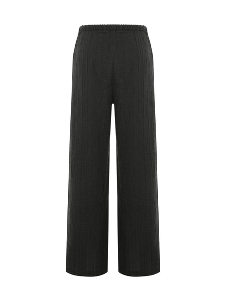 Kaya Drawstring Pants - Charcoal - Sumiye Co
