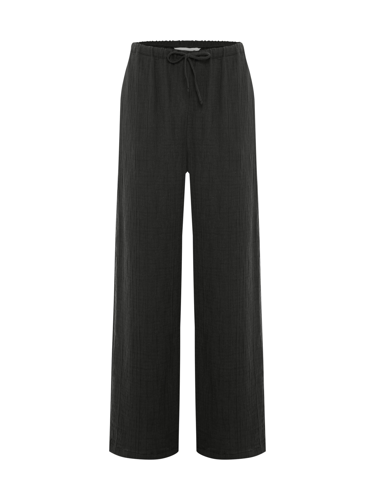 Kaya Drawstring Pants - Charcoal - Sumiye Co
