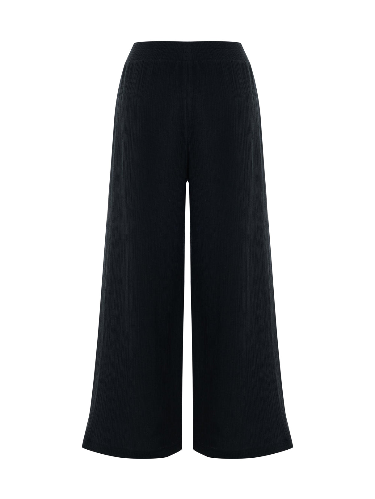 Aura Palazzo Pants - Black - Sumiye Co