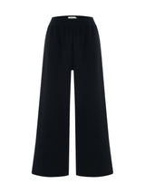 Aura Palazzo Pants - Black - Sumiye Co