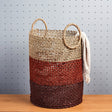 Babui Laundry Basket - Brown - Sumiye Co