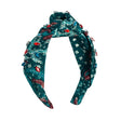MERAK Peacock Batik Crystals Headband - Sumiye Co