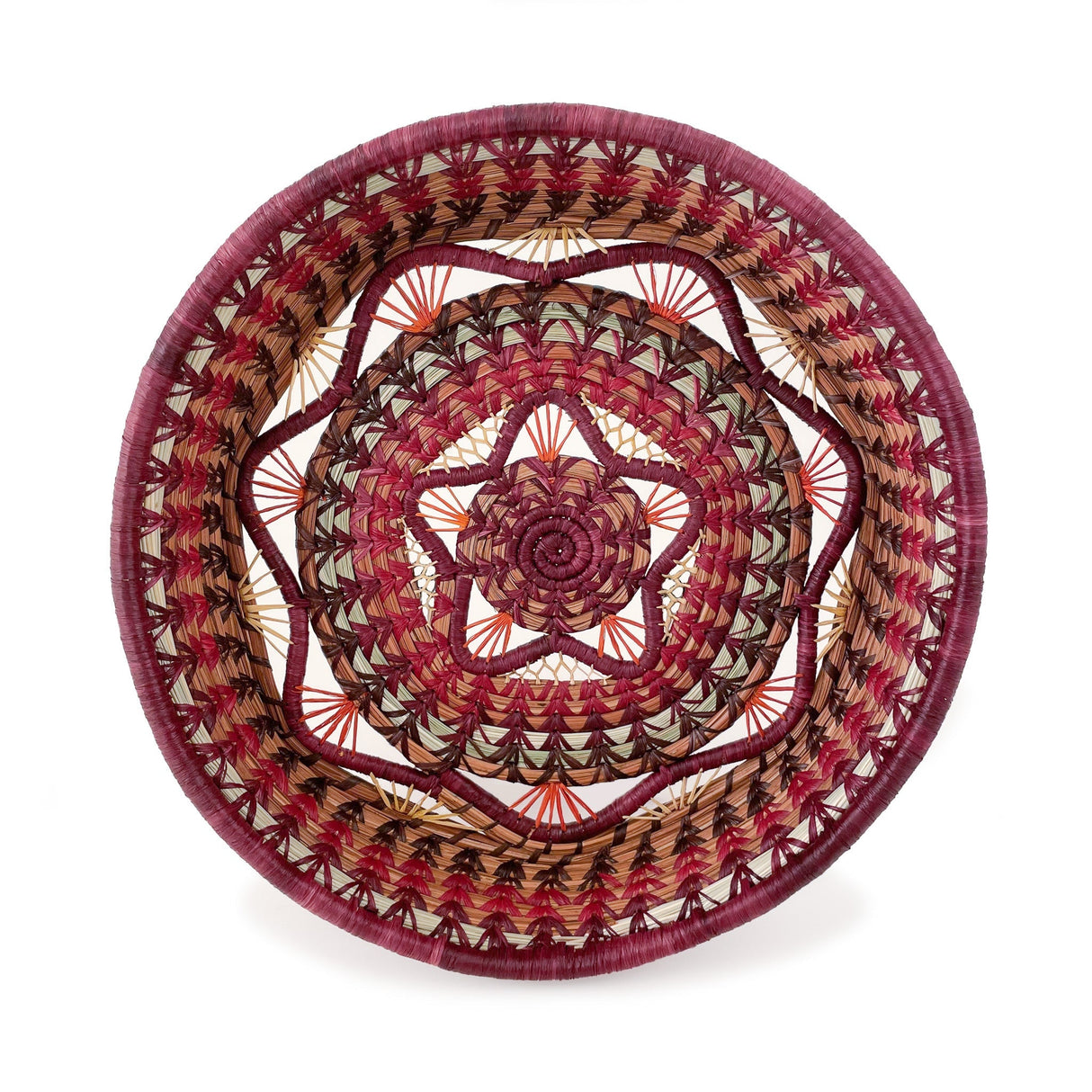 Rosenda Basket in Wine - Sumiye Co
