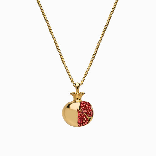 Pomegranate Necklace by Awe Inspired