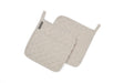 Potholders Set of 2, Cotton Pot Holders for Kitchen Heat Resistant-3