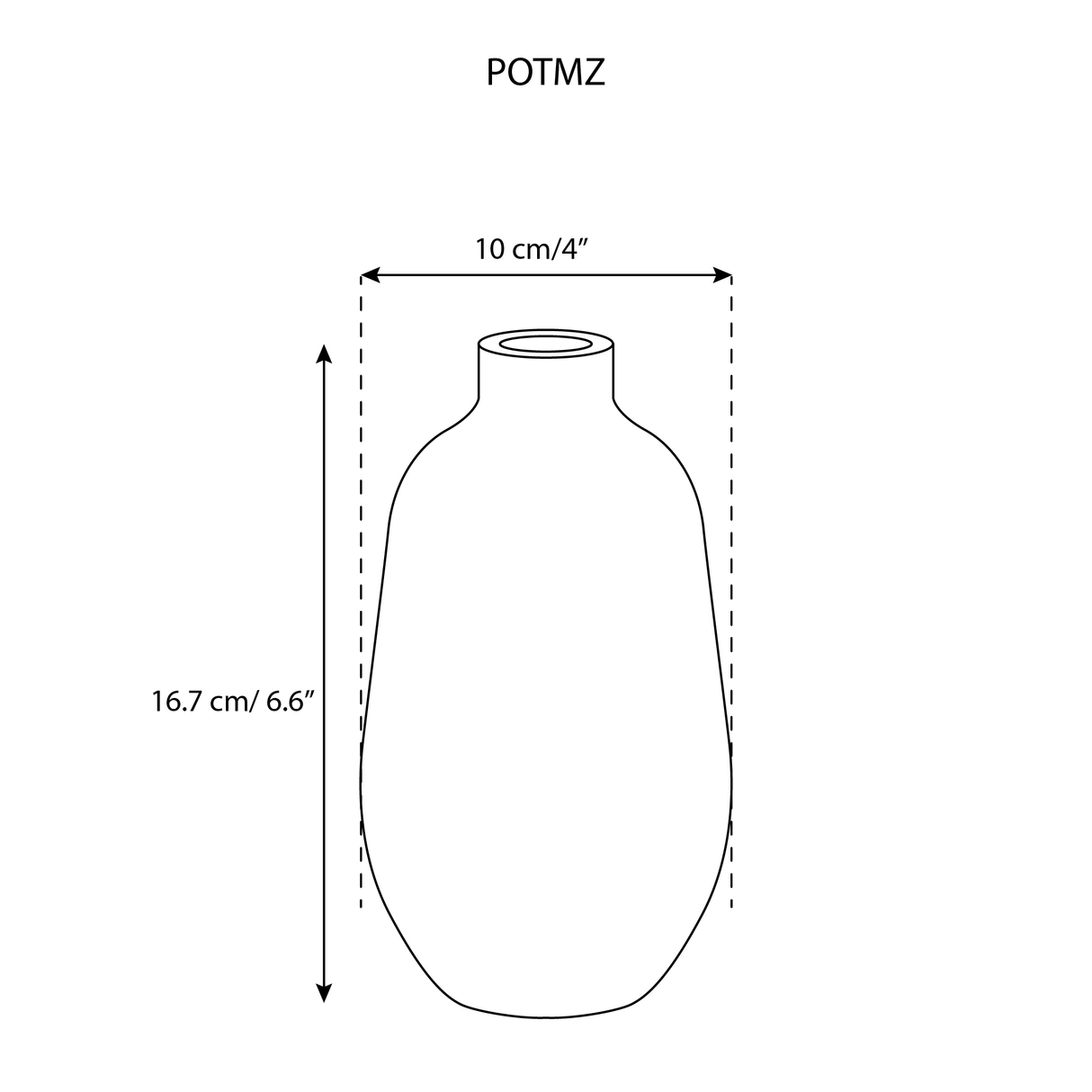 Stoneware Vase - Sumiye Co