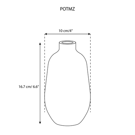 Stoneware Vase - Sumiye Co