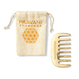 Kansa Comb | Ayurvedic Tool for Hair Growth & Scalp Health-1