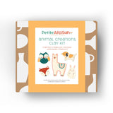 Petite Artisan animal creations clay kit packaging on a white background