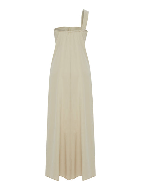 Pia Maxi Dress - Oatmeal - Sumiye Co