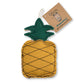 Sustainable Pineapple-Shaped Canvas & Jute Chew Toy for Dogs-1