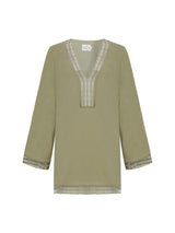 Positano Dress - Khaki Green - Sumiye Co