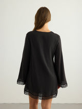 Positano Dress - Black - Sumiye Co