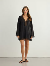 Positano Dress - Black - Sumiye Co
