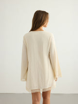 Positano Dress - Natural - Sumiye Co