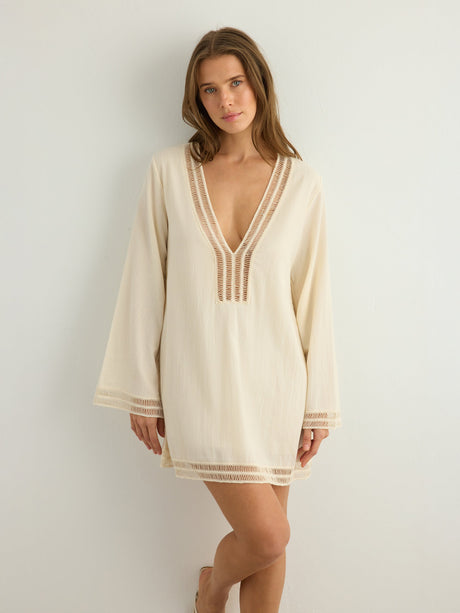 Positano Dress - Natural - Sumiye Co