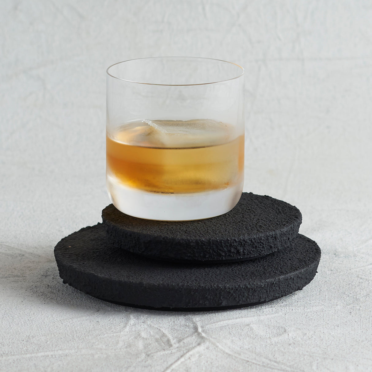 Black Pumice Trivets Mixed Set of 2