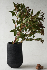 Black Pumice Vase