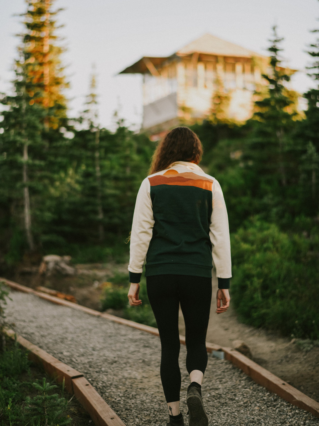 Mountain Sunset Quarter-Zip - Sumiye Co
