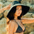 Jute Handwoven Straw Hat In Black - Sumiye Co