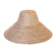 RIRI Jute Handwoven Straw Hat In Natural Beige - Sumiye Co