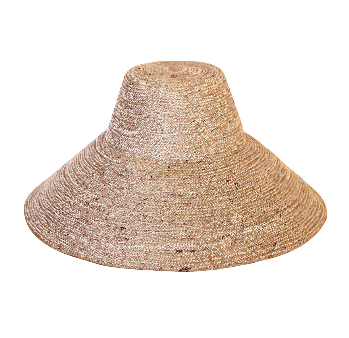 RIRI Jute Handwoven Straw Hat In Natural Beige - Sumiye Co