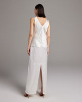 Silk Raw Edge Tank - Sumiye Co