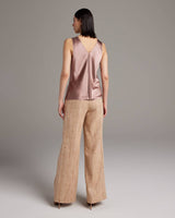 Silk Raw Edge Tank - Sumiye Co