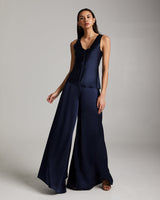 Silk Raw Edge Tank - Sumiye Co
