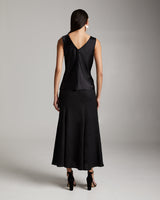 Silk Raw Edge Tank - Sumiye Co
