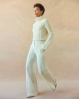 Ribbed Cropped Sweater - Sumiye Co
