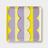 Ceramic Tray Riviera Wave in purple by OCTAEVO
