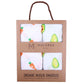 ORGANIC SWADDLE SET - FIRST FOODS (Avocado + Carrot)-2