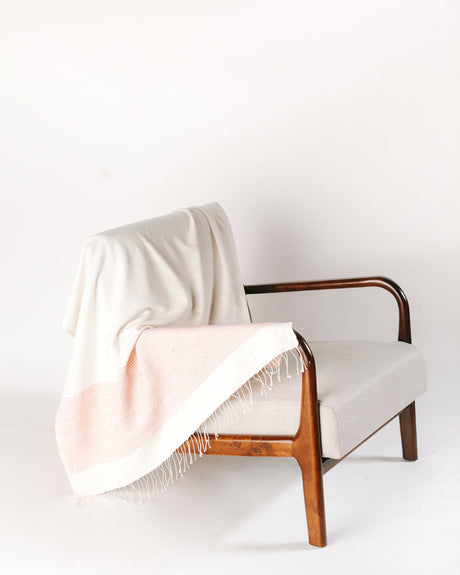 Riviera Throw - Blush - Sumiye Co