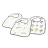 Snap Bibs 3PK | Traveler - Bamboo Muslin -1
