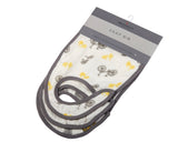 Snap Bibs 3PK | Traveler - Bamboo Muslin -0