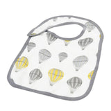 Snap Bibs 3PK | Traveler - Bamboo Muslin -4