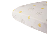 Vintage Wheel Bamboo Muslin Crib Sheet-1
