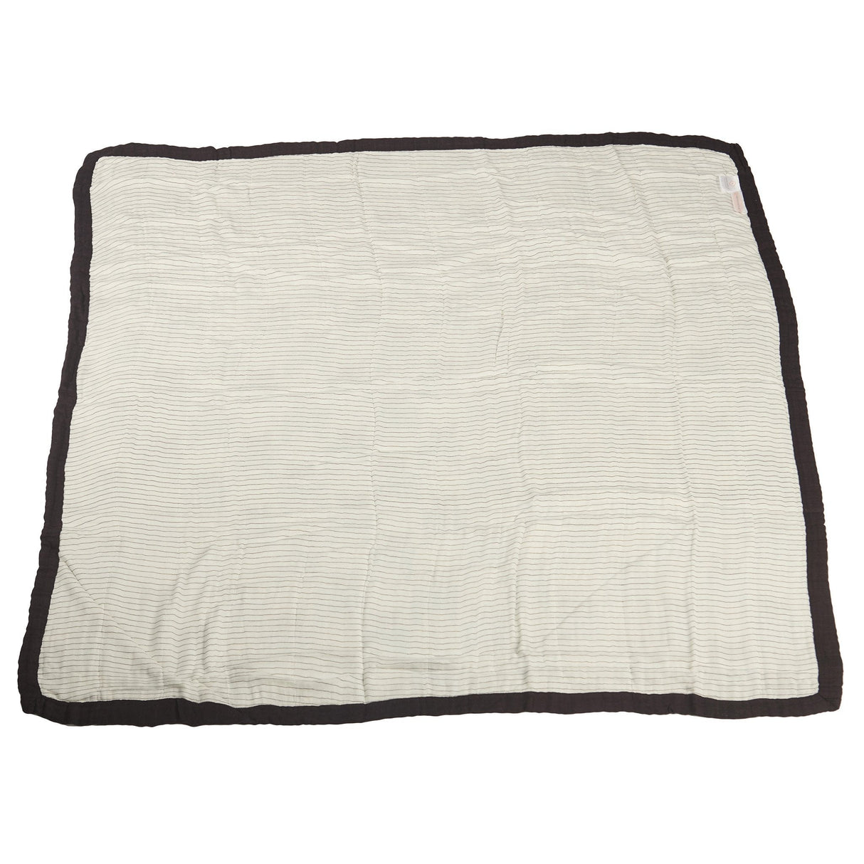 Peek-A-Boo Cats and Pencil Stripe Bamboo Muslin Newcastle Blanket-4