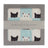 Peek-A-Boo Cats and White Bamboo Muslin Newcastle Blanket-0