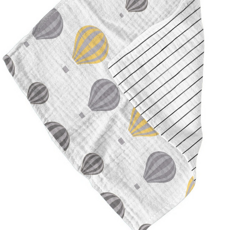 Baby Teether | Hot Air Balloon & Pencil Stripe - Sumiye Co