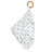 Baby Teether | Periwinkle Diamond Polka Dot -0