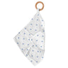 Baby Teether | Periwinkle Diamond Polka Dot -0
