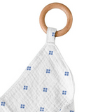 Mordedor para bebé | Periwinkle Diamond Polka Dot