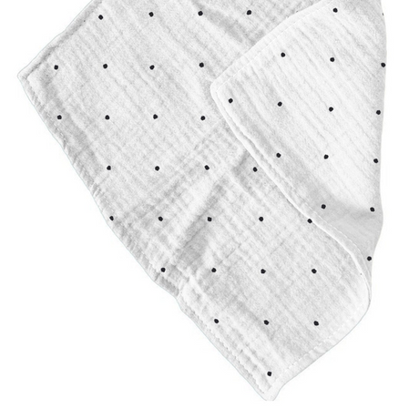 Baby Teether | Black and White Polka Dot - Sumiye Co